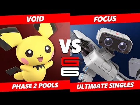 Genesis 6 SSBU - CLG.VoiD (Pichu) VS Focus (ROB) Smash Ultimate R2 Pools