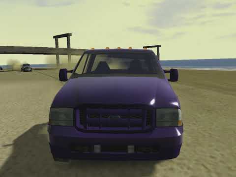 Ford Racing 3. 2002 Flareside F-350 XLT Sport. White Sands. Replay #11