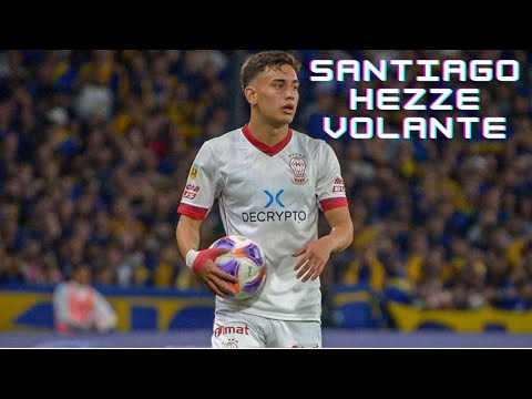 Santiago Hezze | Huracán - Melhores ações do volante argentino no radar do Flamengo