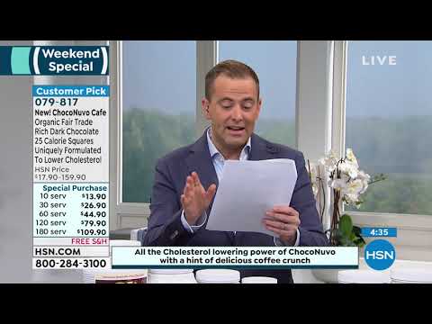 ChocoNuvo Caf 74% Cacao Dark Chocolate  10 Servings