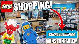 LEGO Shopping! Bricks & Minifigs Winston-Salem! Store Overview & Haul!