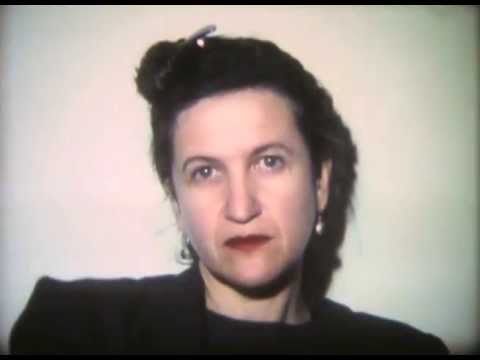 Paule Zajdermann (1990) by Gérard Courant - Cinématon #1165