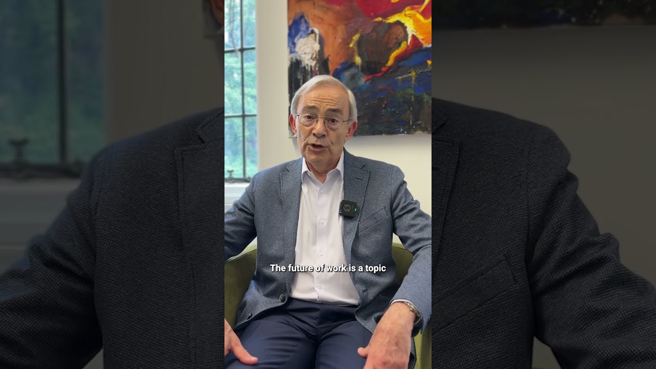 Christopher Pissarides on "Labour markets and the future of work"