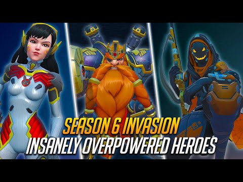 3 HEROES That DOMINATE in Season 6 - BEST EASY Tank, DPS, Support To Play In Overwatch 2