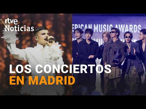 BTS LLEGÓ A MADRID: ASÍ FUE EL RECIBIMIENTO EN EL AEROPUERTO ¿QUÉ PASÓ?