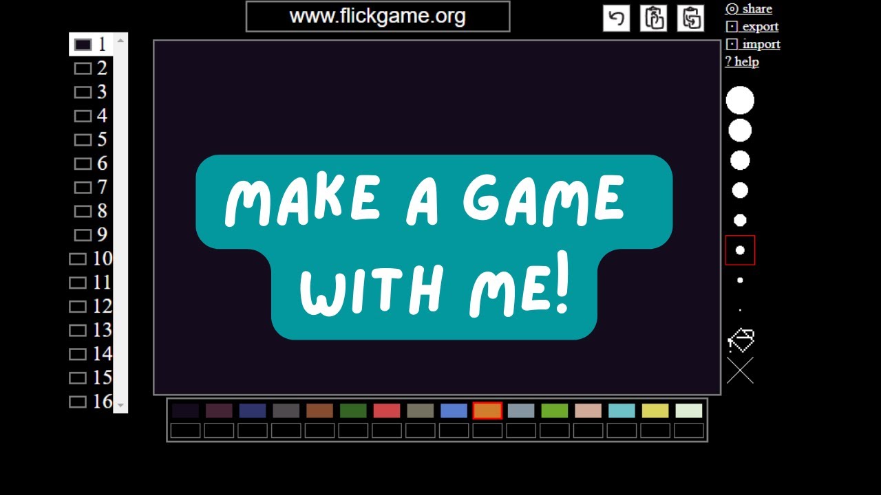 Flick Game Maker Tutorial - Make A Game in Under an Hour!