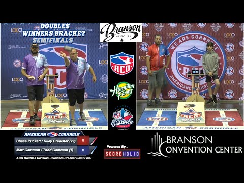 A BIG-TIME MATCH-UP! (1) MATT & TODD GAMMON VS CHASE PUCKETT & RILEY BREWSTER FROM BRANSON, MISSOURI