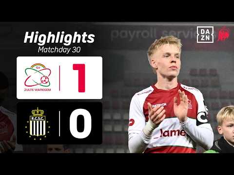 KSV Sport Vereniging Zulte Waregem 1-0 RSC Royale ...
