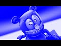 Yellow Gummy Bear Flattened In Electronic Sounds