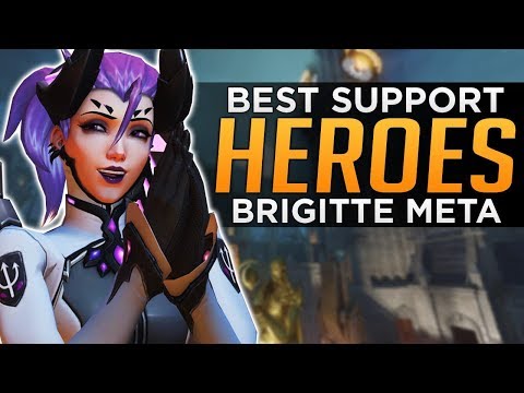 Overwatch: BEST & WORST Support Heroes! - Brigitte Meta Discussion