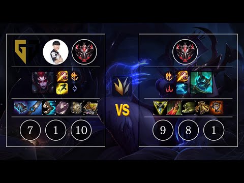 GEN Bonnie Elise vs Hecarim Jungle - KR Patch 10.12