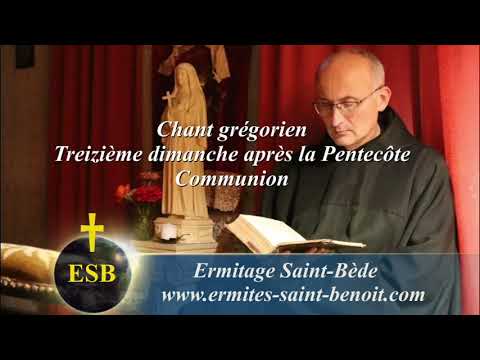 Communion Panem de cælo du 13e dimanche après la Pentecôte - Ermitage Saint-Bède JC Guerguy