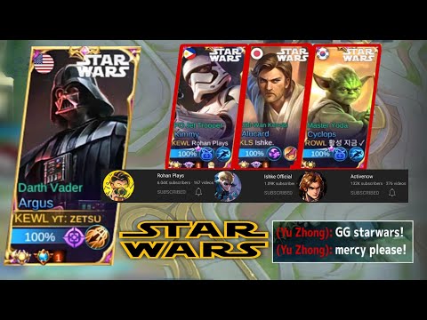THIS STARWARS SKINS ARE TOTALLY OVERPOWERED 🔥 (UNBELIEVABLE DAMAGE) | MLBB