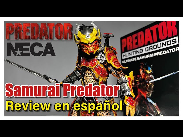 Vídeo relacionado con Ultimate Samurai Predator Figura 18 cm Predator Hunting Grounds