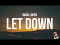 Mack Lorén Let Down Lyrics