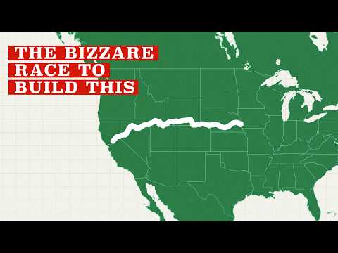 The Bizarre race to Build the Transcontinental Railroad