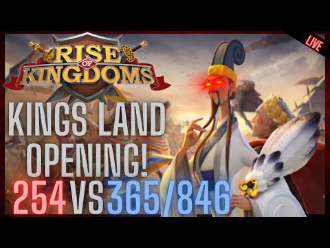 1254 Kingsland Opening vs 1365/1846 in Rise of Kingdoms the Siege of Orleans Imperium KvK!