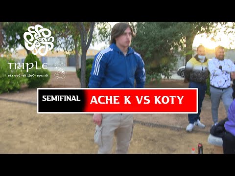ACHE K vs KOTY [SEMIFINAL] || VDV II || · Triple S Manza