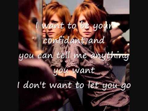 Not going anywhere by Rie Sinclair (with Lyrics)