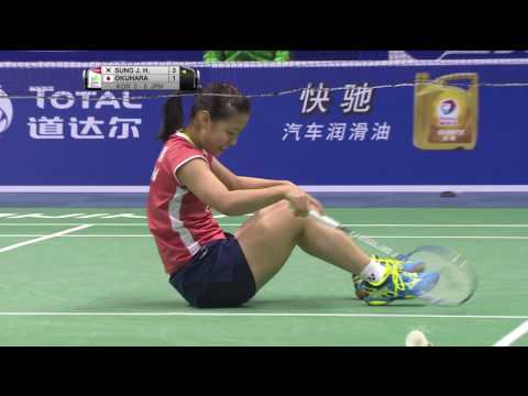 TOTAL BWF Thomas & Uber Cup Finals 2016 | Badminton SF/S2-Uber Cup – KOR vs JPN (Court 2)