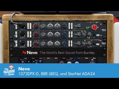 New At NAMM 2026: Neve 1073DPX-D, 88R LBEQ, and StarNet ADA24