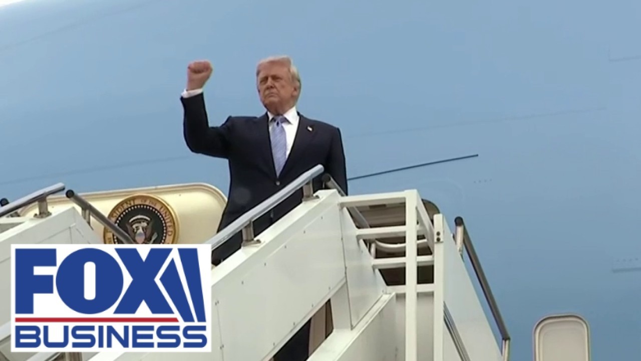President Trump departs Beijing, China following summit