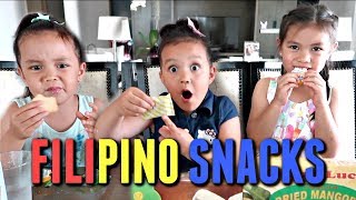 JMK try Filipino Snacks! - itsjudyslife