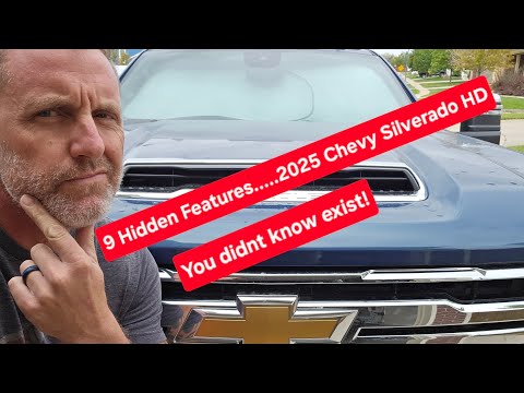 9 Hidden Features..2025 Chevy Silverado HD...2025 GMC Sierra...You Didn't Know exist!