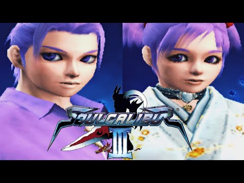 Soul Calibur III All Unlockable Create a Soul Equipment & Faces(HD)