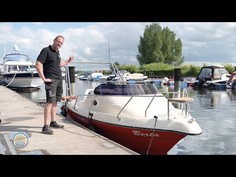 Elektroboot mit Kajüte: erschwinglich und nachhaltig | Unser neues Modell Berta