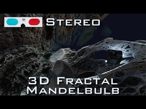3D Fractal Death Valley - Stereo Mandelbulb 3D HD - Elegy Panoptikum