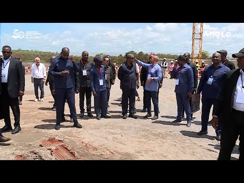 President of the Republic evaluates works in Muxima.