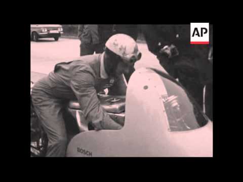Thumbnail for CAN829 WEST GERMAN TEAM ATTEMPT TO BREAK A MOTORCYCLE SPEED RECORD by Motorcycle, Iveco, Car