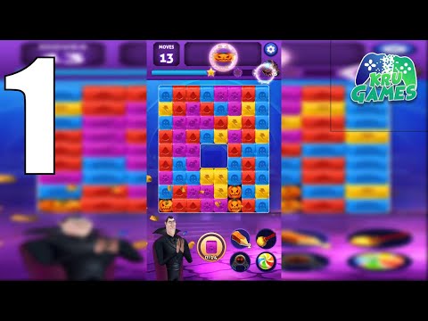 Hotel Transylvania Blast - Puzzle Game Gameplay Walkthrough #1 (Android, IOS)