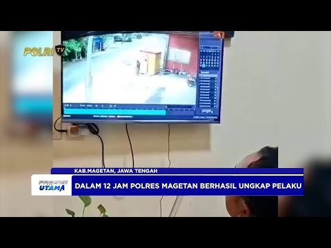 POLRES MAGETAN UNGKAP KASUS TABRAK LARI
