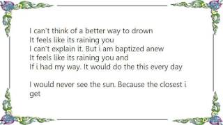 Brad Paisley - Rainin&#39; You Lyrics