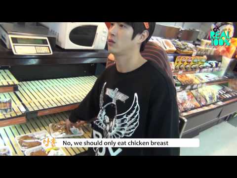 [Eng Sub][The Real 100%] Making Chicken Breast Salad Ep 1