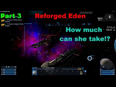 empyrion galactic survival reforged eden - intense space battle - test 3 (2021)