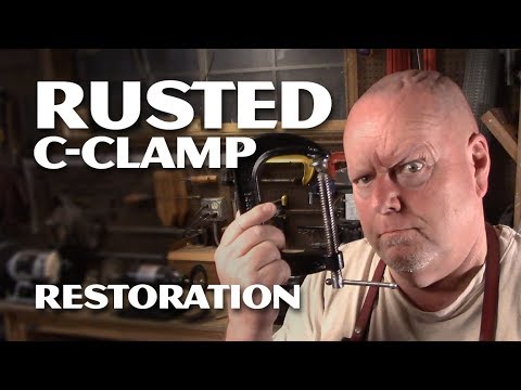 Rusted C Clamp