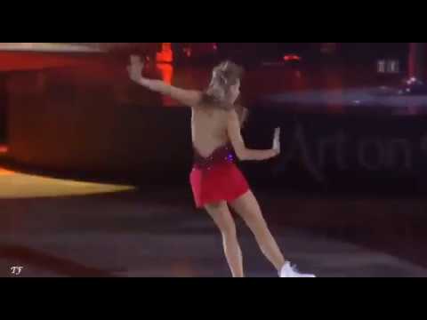 Elena Radionova and James Blunt Art on Ice 2019 Zurich fragments from instagram