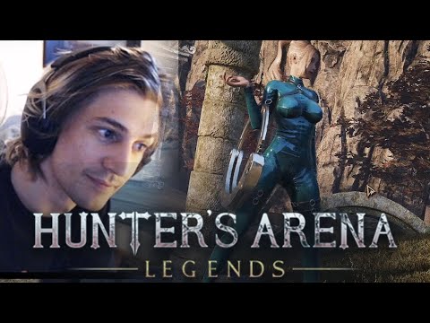 GREATEST GAME EVER MADE! - xQc plays Hunter's Arena: Legends | xQcOW