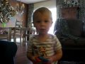 Oliver Sits In His Chair And Sings Elmo Song