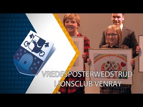 Vredesposterwedstrijd Lionsclub Venray - 3 november - Peel en Maas TV Venray