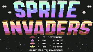 Commodore 64 =+ Sprite Invaders