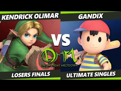 DAT MM 368 LOSERS FINALS - Kendrick Olimar (Young Link) Vs. GANDIX (Ness) Smash Ultimate - SSBU