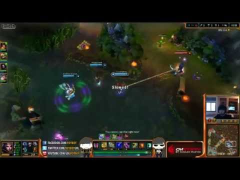 Voyboy playing LeBlanc mid vs Cassiopeia