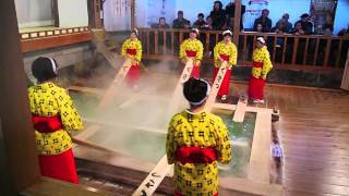 preview picture of video 'Kusatsu Onsen 草津温泉 2013年2月　最低気温-16度'