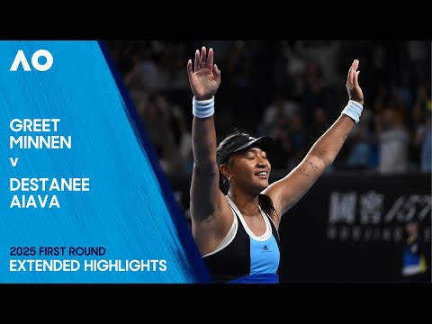 Greet Minnen v Destanee Aiava Extended Highlights | Australian Open 2025 First Round