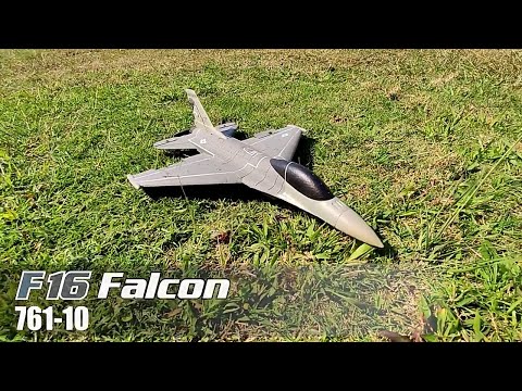 😍RC Airplane Volantex F16 Falcon 365mm Wingspan EPP 2.4G 4CH 6-Axis One Key Return Aerobatic Fixed