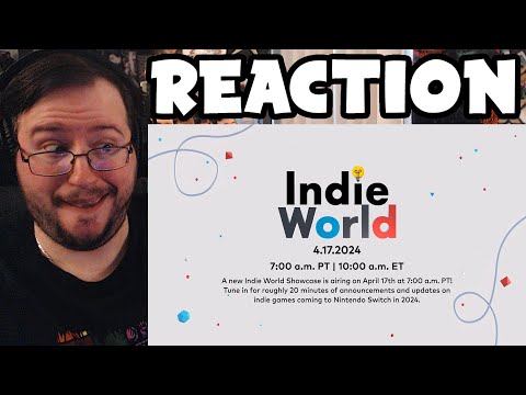 Gor's "Indie World Showcase 4.17.2024" REACTION